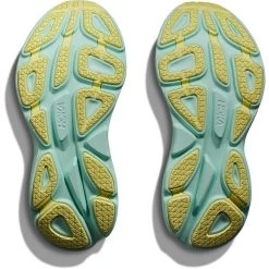 Hoka Bondi 8 Running Shoes Women - Blanc De Blanc / Sunlit Ocean -Hoka Shoes Outlet Store hoka bondi 8 womens running shoes blanc de blanc sunlit ocean 1 1502148