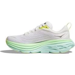 Hoka Bondi 8 Running Shoes Women - Blanc De Blanc / Sunlit Ocean -Hoka Shoes Outlet Store hoka bondi 8 womens running shoes blanc de blanc sunlit ocean 2 1502149