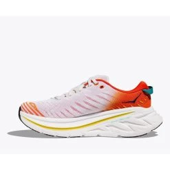 Hoka Bondi X Running Shoes - Blanc De Blanc / Flame 13 Hoka Bondi X Running Shoes - Blanc De Blanc / Flame -Hoka Shoes Outlet Store hoka bondi x running shoes blanc de blanc flame 3 1460241