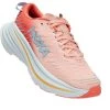 Hoka Bondi X Women's Running Shoes - Camellia / Peach Parfait