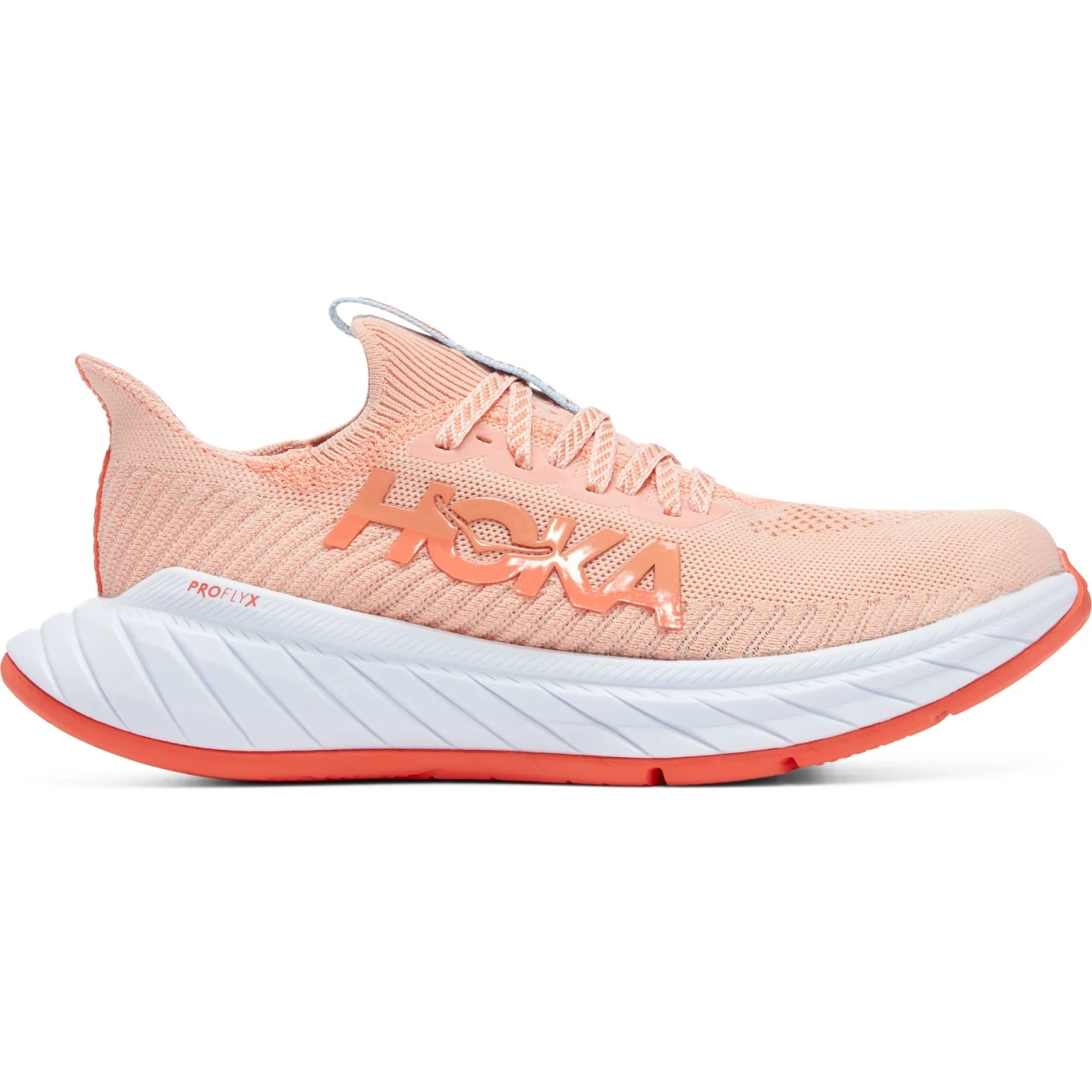 Hoka Carbon X 3 Women's Running Shoes - Peach Parfait / Summer Song 5 Hoka Carbon X 3 Women's Running Shoes - Peach Parfait / Summer Song - Image 5