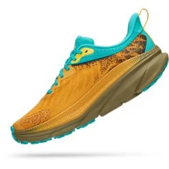 Hoka Challenger 7 GTX Running Shoes Men - Golden Yellow / Avocado -Hoka Shoes Outlet Store hoka challenger atr 7 gtx running shoes golden yellow avocado 4 1364260
