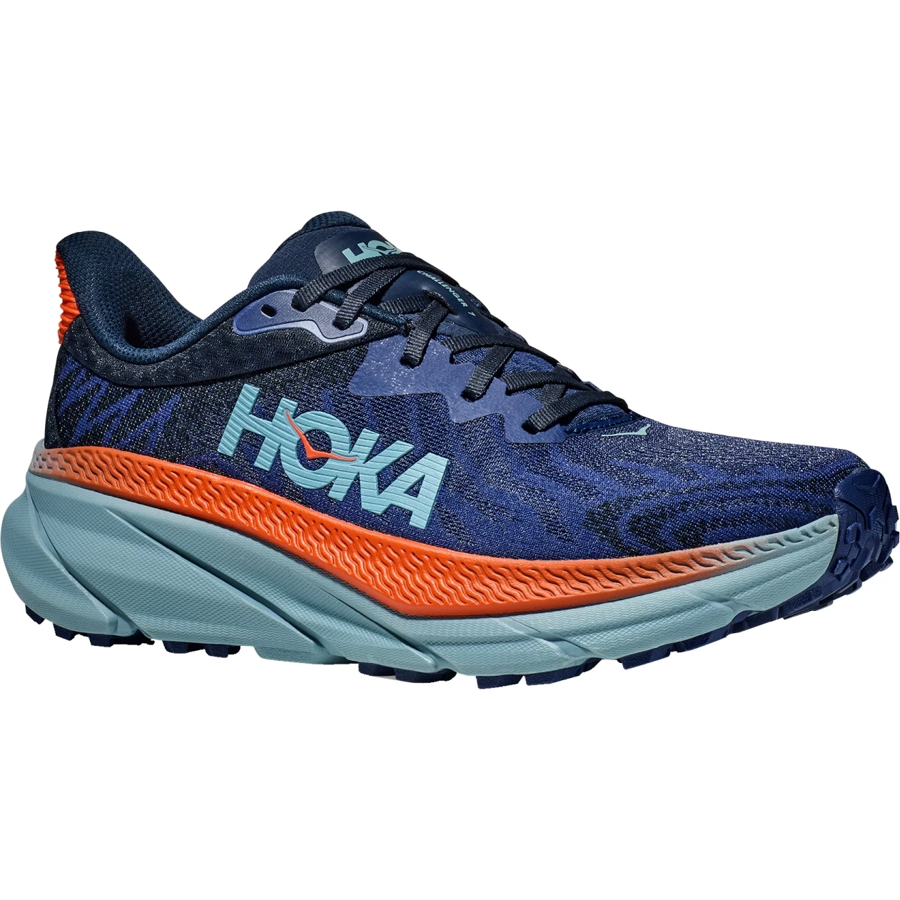 Hoka Challenger 7 Running Shoes Men - Bellwether Blue / Stone Blue 1 Hoka Challenger 7 Running Shoes Men - Bellwether Blue / Stone Blue