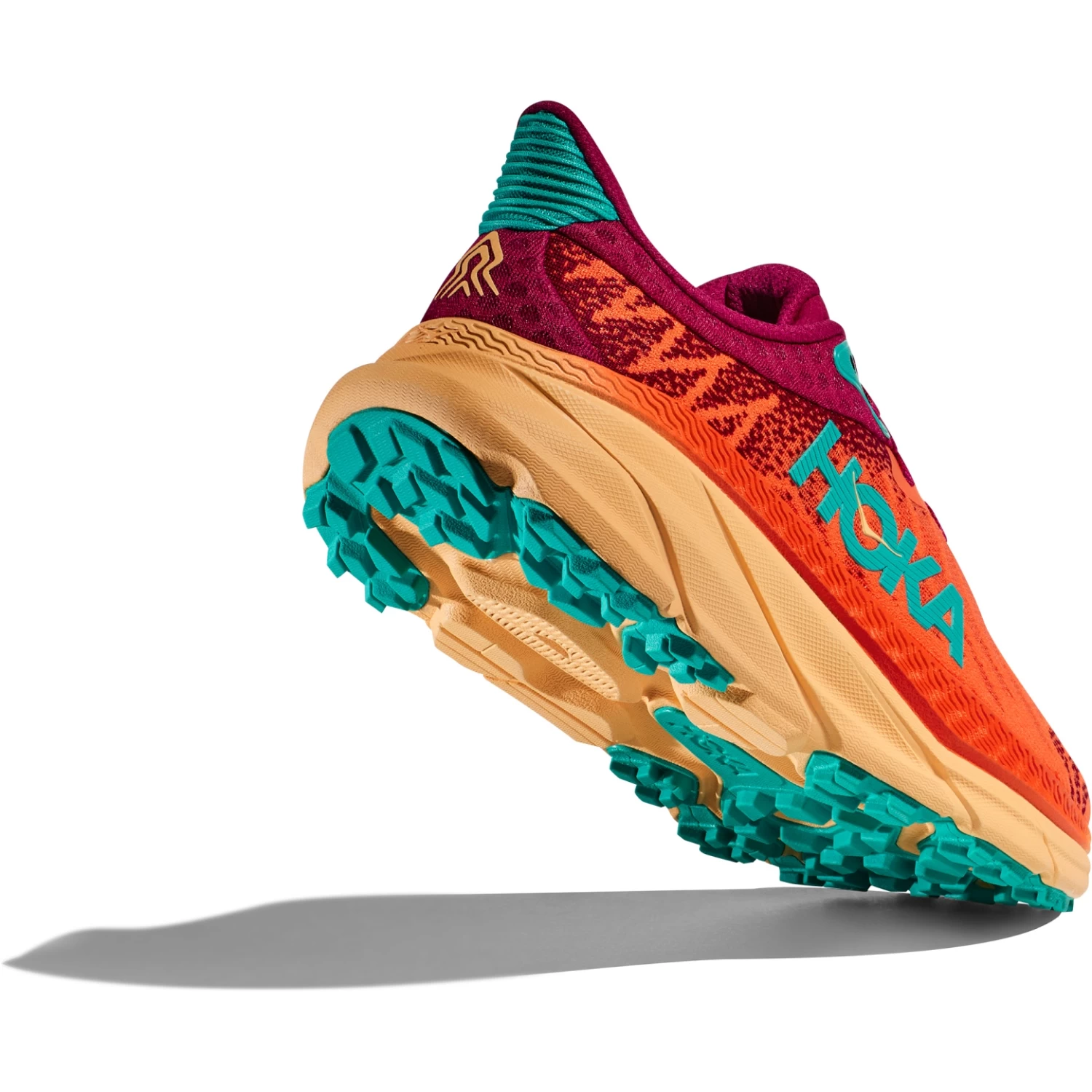 Hoka Challenger 7 Running Shoes Women - Flame / Cherries Jubilee 4 Hoka Challenger 7 Running Shoes Women - Flame / Cherries Jubilee - Image 4