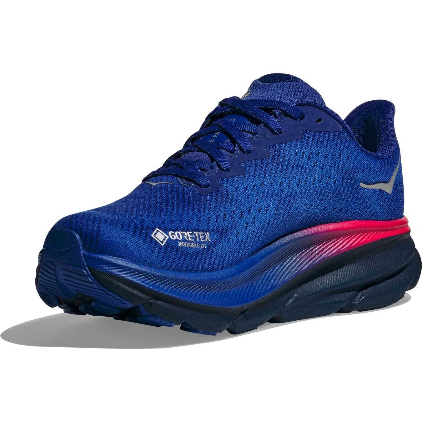 Hoka Clifton 9 GTX Women's Running Shoes - Dazzling Blue / Evening Sky 2 Hoka Clifton 9 GTX Women's Running Shoes - Dazzling Blue / Evening Sky - Image 2