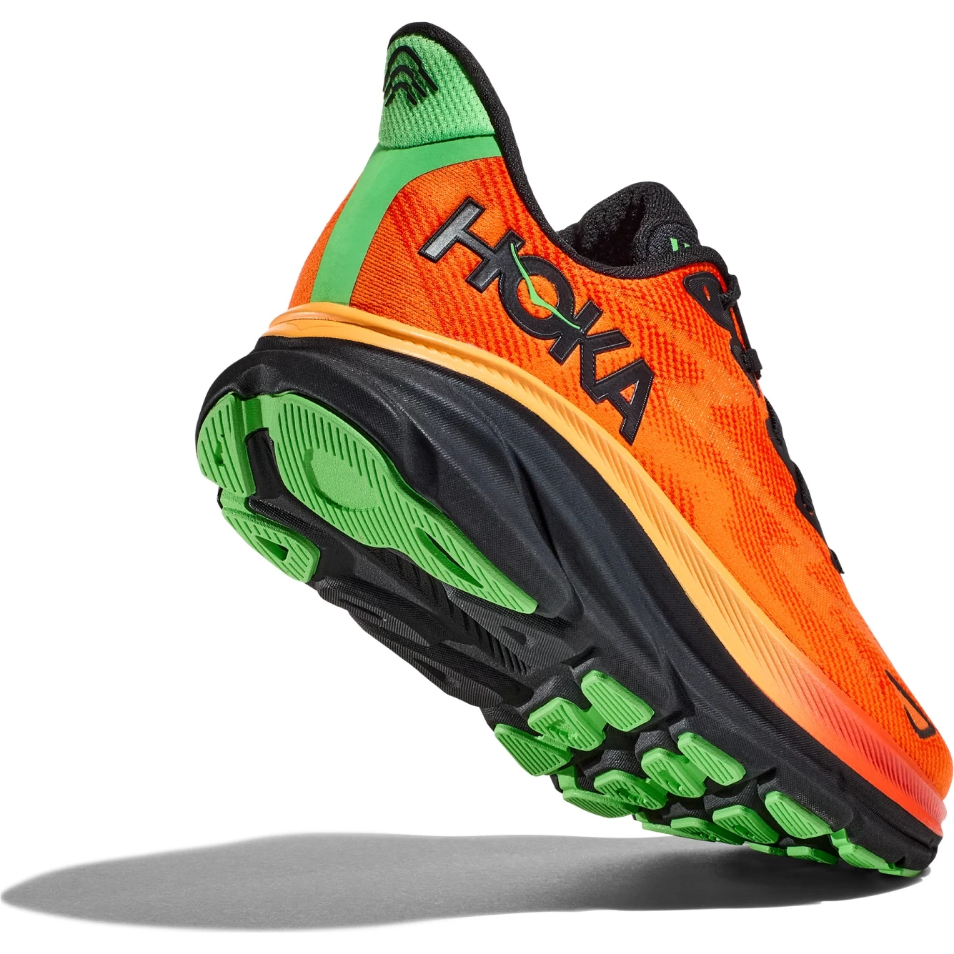 Hoka Clifton 9 Running Shoes Men - Flame / Vibrant Orange 5 Hoka Clifton 9 Running Shoes Men - Flame / Vibrant Orange - Image 5