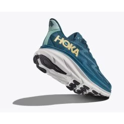 Hoka Clifton 9 Running Shoes Men - Midnight Ocean / Bluesteel -Hoka Shoes Outlet Store hoka clifton 9 running shoes midnight ocean bluesteel 4 1502579