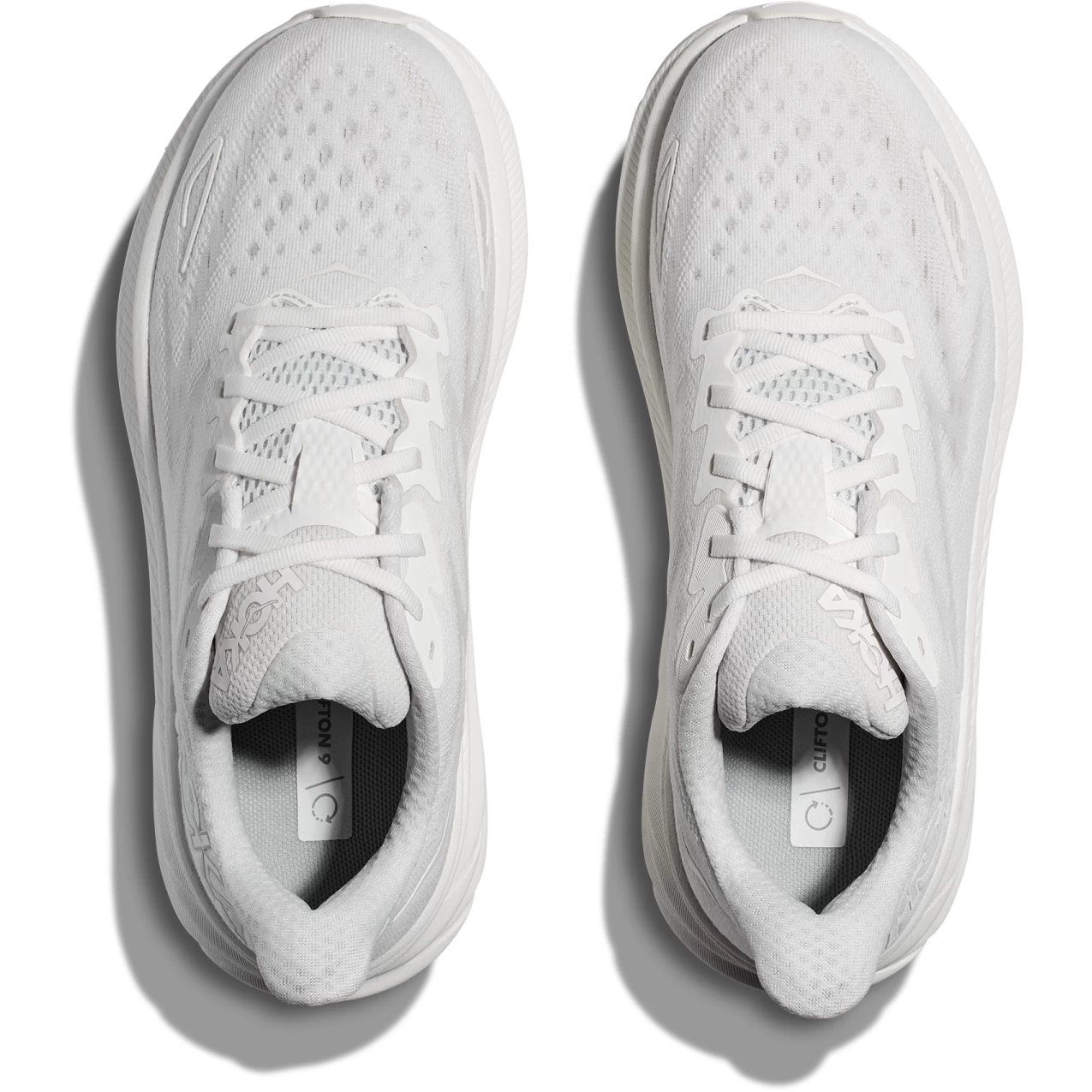 Hoka Clifton 9 Running Shoes Men - White / White 5 Hoka Clifton 9 Running Shoes Men - White / White - Image 5