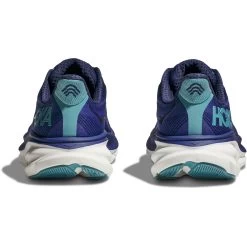 Hoka Clifton 9 Running Shoes Women - Bellwether Blue / Evening Sky -Hoka Shoes Outlet Store hoka clifton 9 womens running shoes bellwether blue evening sky 4 1502370