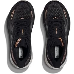 Hoka Clifton 9 Running Shoes Women - Black / Rose Gold 16 Hoka Clifton 9 Running Shoes Women - Black / Rose Gold -Hoka Shoes Outlet Store hoka clifton 9 womens running shoes black rose gold 2 1502394