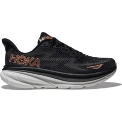 Hoka Clifton 9 Running Shoes Women - Black / Rose Gold 12 Hoka Clifton 9 Running Shoes Women - Black / Rose Gold -Hoka Shoes Outlet Store hoka clifton 9 womens running shoes black rose gold 3 1502396