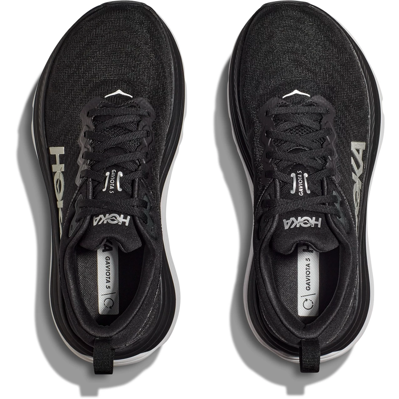 Hoka Gaviota 5 Running Shoes Men - Black / White 7 Hoka Gaviota 5 Running Shoes Men - Black / White - Image 7