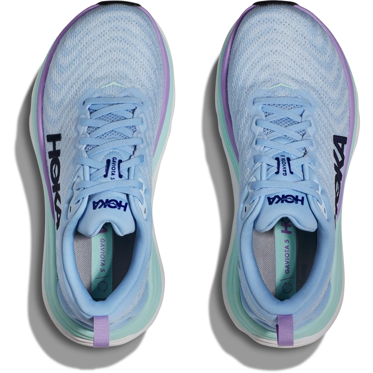 Hoka Gaviota 5 Running Shoes Women - Airy Blue / Sunlit Ocean 7 Hoka Gaviota 5 Running Shoes Women - Airy Blue / Sunlit Ocean - Image 7
