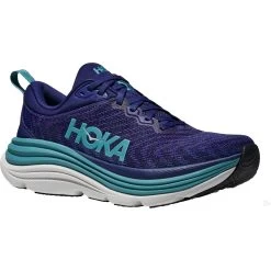 Hoka Gaviota 5 Running Shoes Women - Bellwether Blue / Evening Sky