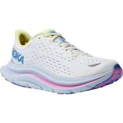 Hoka Kawana Women's Running Shoes - White / Ice Water