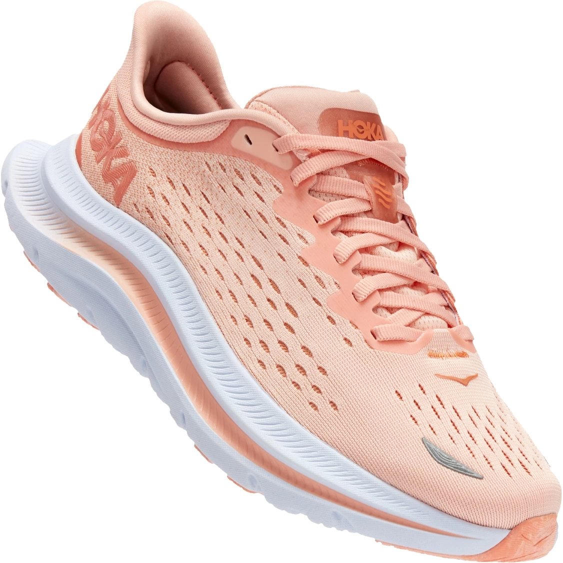 Hoka Kawana Women's Running Shoes - Peach Parfait / Shell Coral 1 Hoka Kawana Women's Running Shoes - Peach Parfait / Shell Coral