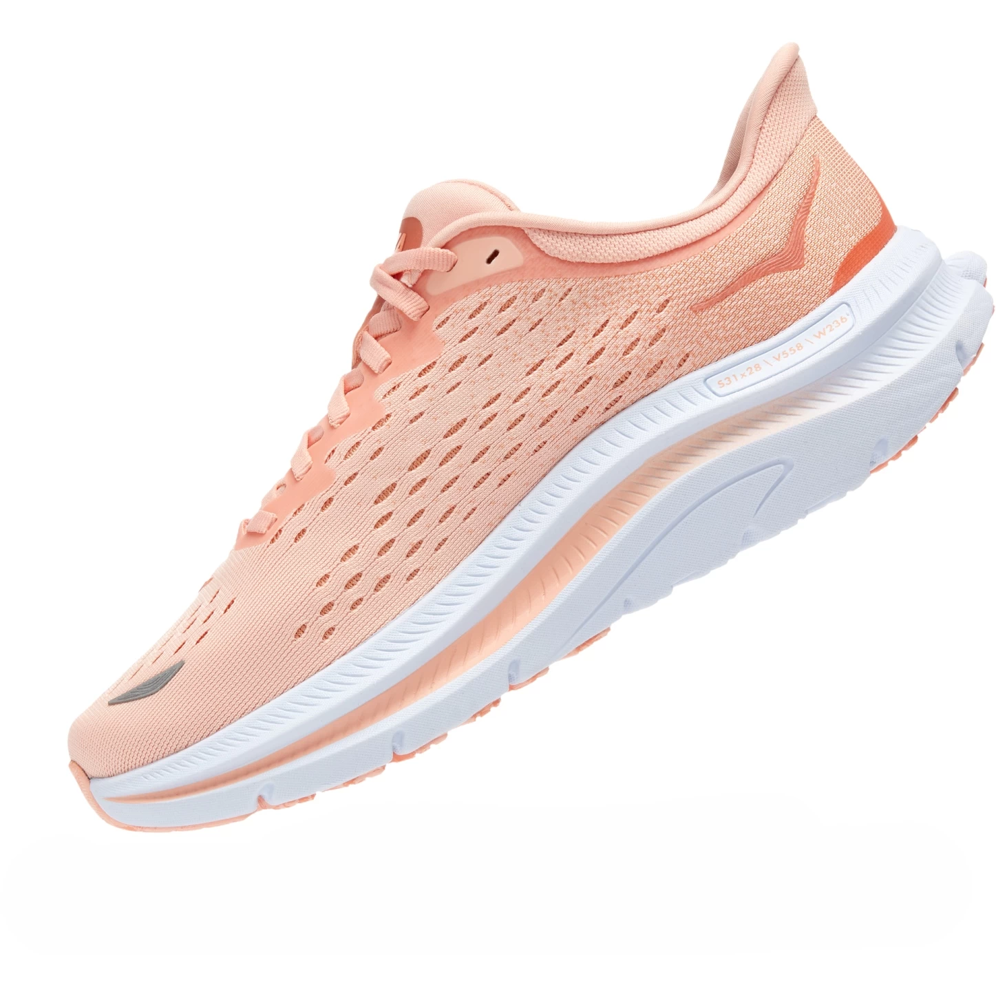 Hoka Kawana Women's Running Shoes - Peach Parfait / Shell Coral 4 Hoka Kawana Women's Running Shoes - Peach Parfait / Shell Coral - Image 4