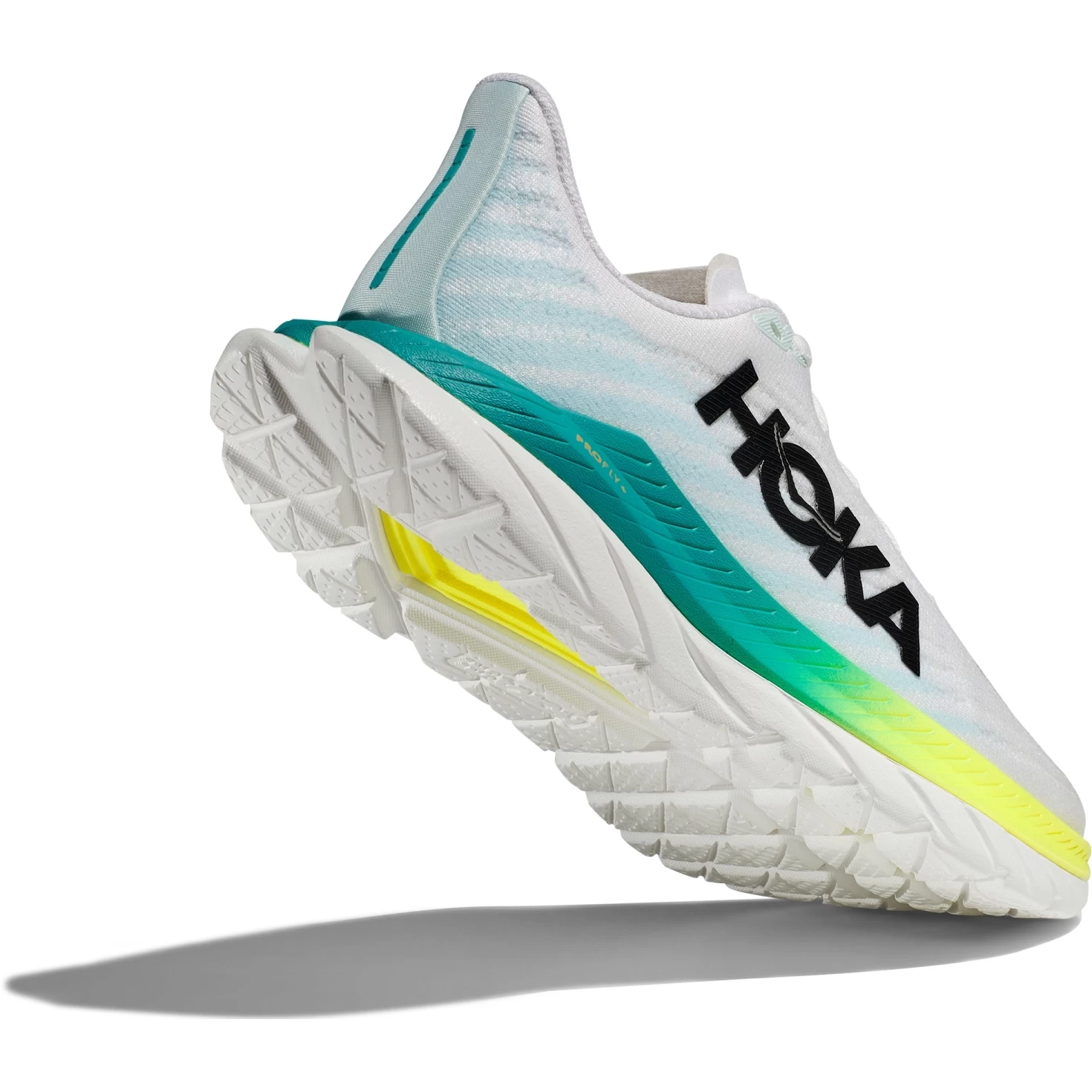 Hoka Mach 5 Running Shoes - White / Blue Glass 5 Hoka Mach 5 Running Shoes - White / Blue Glass - Image 5