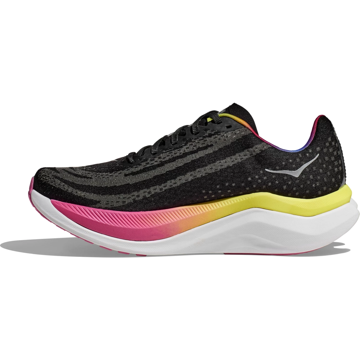 Hoka Mach X Running Shoes Women - Black / Silver 4 Hoka Mach X Running Shoes Women - Black / Silver - Image 4