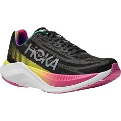 Hoka Mach X Running Shoes Women - Black / Silver