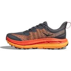 Hoka Mafate Speed 4 Running Shoes Men - Castlerock / Black -Hoka Shoes Outlet Store hoka mafate speed 4 running shoes castlerock black 3 1503173