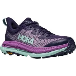 Hoka Mafate Speed 4 Running Shoes Women - Night Sky / Orchid Flower