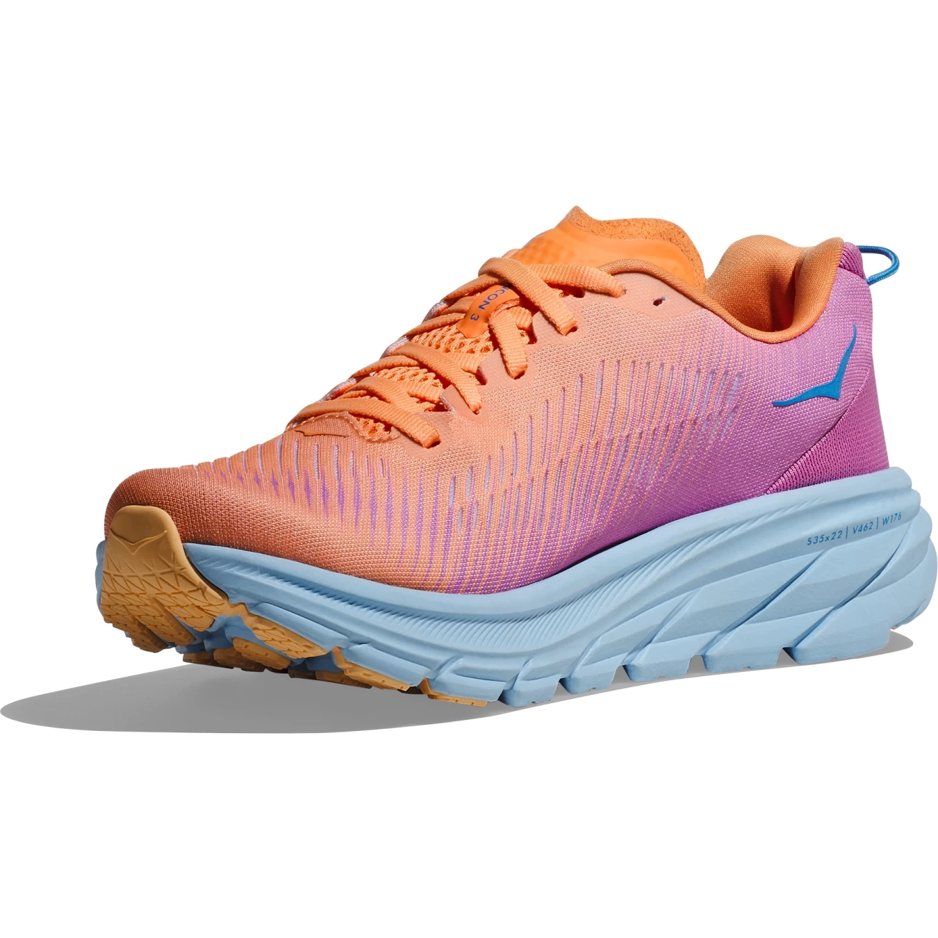 Hoka Rincon 3 Running Shoes Women - Mock Orange / Cyclamen 3 Hoka Rincon 3 Running Shoes Women - Mock Orange / Cyclamen - Image 3