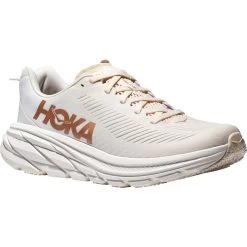 Hoka Rincon 3 Running Shoes Women - Eggnog / Rose Gold