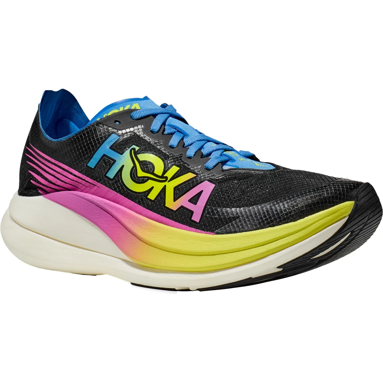Hoka Rocket X 2 Unisex Running Shoes - Black / Multi 1 Hoka Rocket X 2 Unisex Running Shoes - Black / Multi