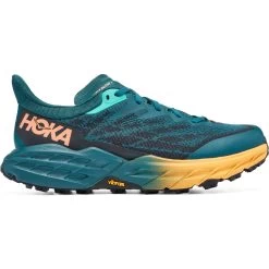 Hoka Speedgoat 5 GTX Women's Running Shoes - Deep Teal / Black -Hoka Shoes Outlet Store hoka speedgoat 5 gtx women s running shoes deep teal black 6 1240428