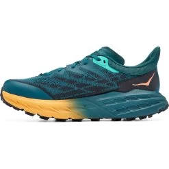 Hoka Speedgoat 5 GTX Women's Running Shoes - Deep Teal / Black -Hoka Shoes Outlet Store hoka speedgoat 5 gtx women s running shoes deep teal black 7 1240429