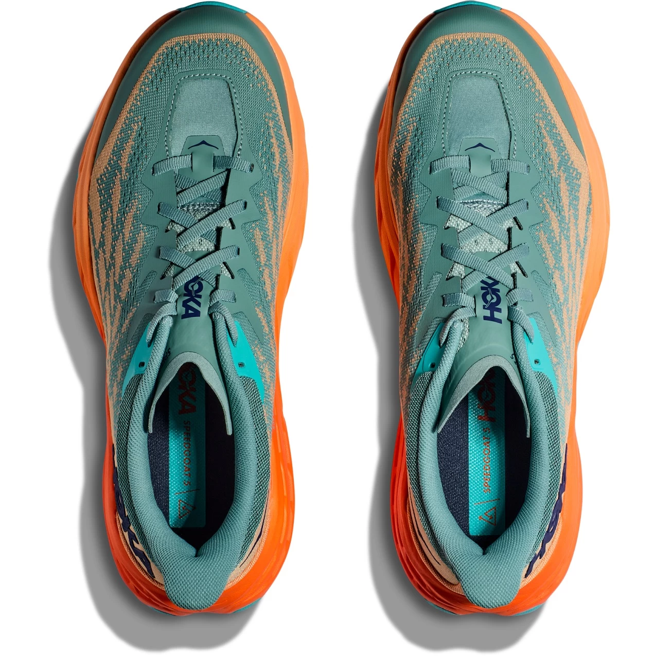 Hoka Speedgoat 5 Running Shoes Men - Trellis / Mock Orange 5 Hoka Speedgoat 5 Running Shoes Men - Trellis / Mock Orange - Image 5