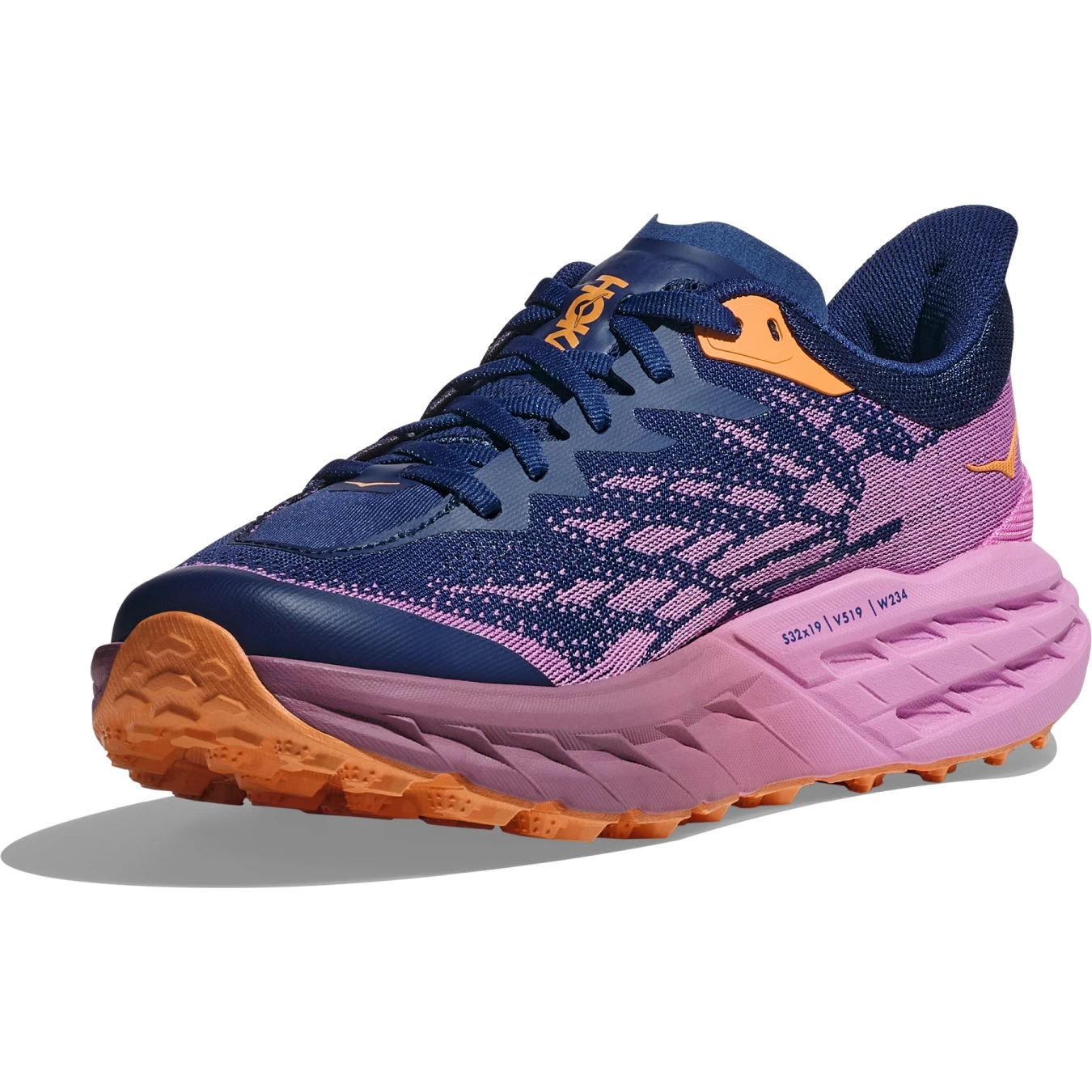 Hoka Speedgoat 5 Running Shoes Women - Bellwether Blue / Cyclamen 3 Hoka Speedgoat 5 Running Shoes Women - Bellwether Blue / Cyclamen - Image 3