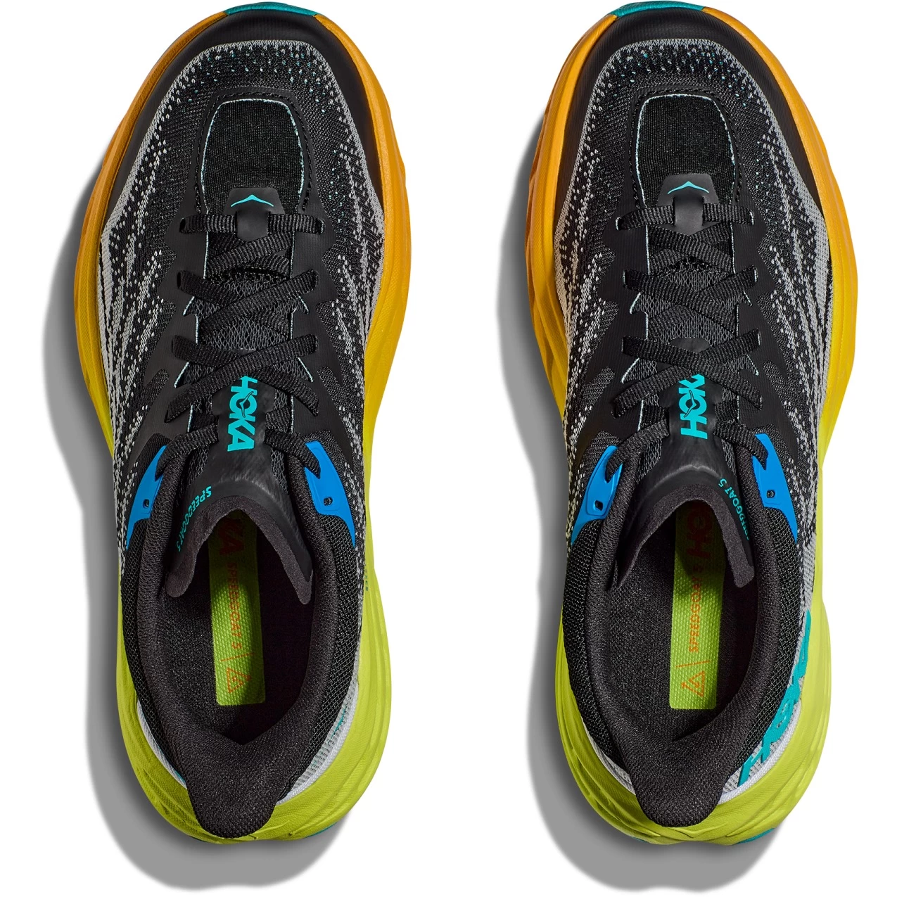 Hoka Speedgoat 5 Running Shoes Women - Black / Evening Primrose 5 Hoka Speedgoat 5 Running Shoes Women - Black / Evening Primrose - Image 5