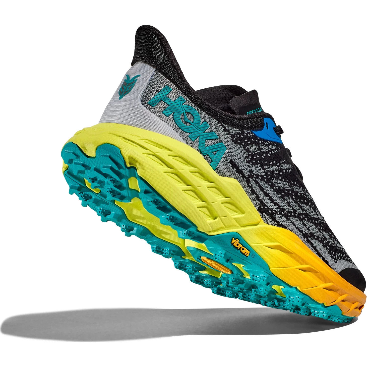 Hoka Speedgoat 5 Running Shoes Women - Black / Evening Primrose 3 Hoka Speedgoat 5 Running Shoes Women - Black / Evening Primrose - Image 3