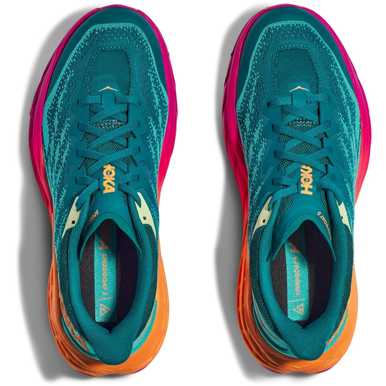 Hoka Speedgoat 5 Running Shoes Women - Deep Lake / Ceramic 5 Hoka Speedgoat 5 Running Shoes Women - Deep Lake / Ceramic - Image 5
