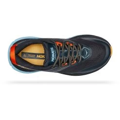 Hoka Stinson 6 Running Shoes - Blue Graphite / Summer Song -Hoka Shoes Outlet Store hoka stinson atr 6 running shoes blue graphite summer song 4 1240564