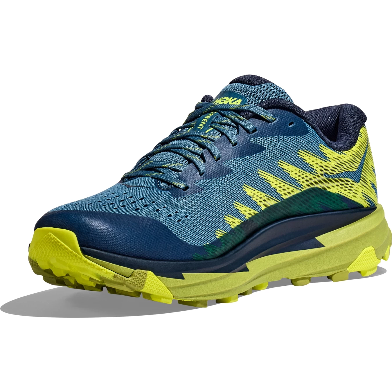 Hoka Torrent 3 Running Shoes Men - Bluesteel / Dark Citron 3 Hoka Torrent 3 Running Shoes Men - Bluesteel / Dark Citron - Image 3