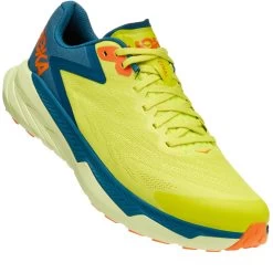 Hoka Zinal Running Shoes - Evening Primrose / Blue Coral