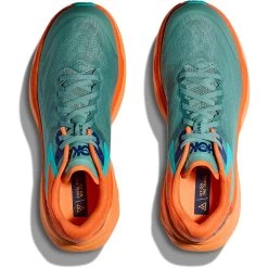 Hoka Zinal Running Shoes - Trellis / Vibrant Orange -Hoka Shoes Outlet Store hoka zinal running shoes trellis vibrant orange 3 1377784
