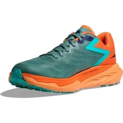 Hoka Zinal Running Shoes - Trellis / Vibrant Orange -Hoka Shoes Outlet Store hoka zinal running shoes trellis vibrant orange 4 1377785