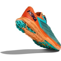 Hoka Zinal Running Shoes - Trellis / Vibrant Orange -Hoka Shoes Outlet Store hoka zinal running shoes trellis vibrant orange 5 1377786