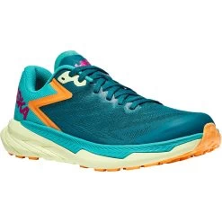 Hoka Zinal Women's Running Shoes - Deep Lake / Ceramic