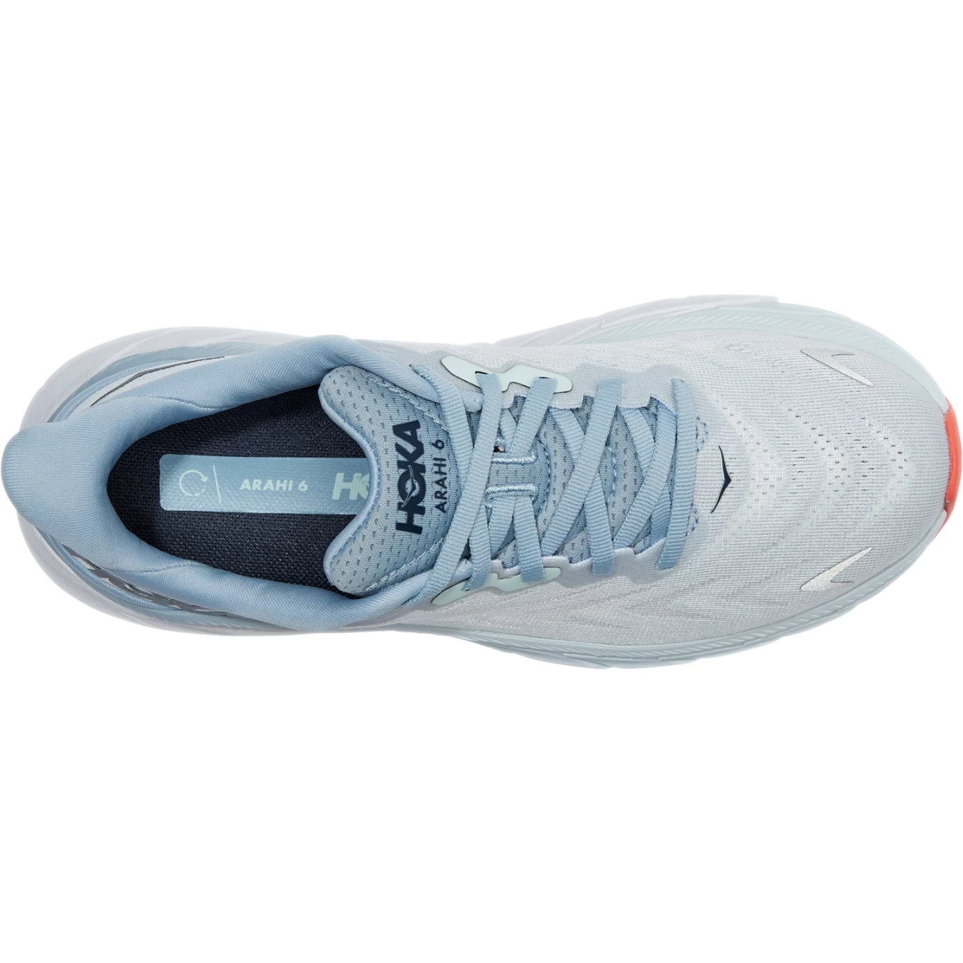 Hoka Arahi 6 Women's Running Shoes - Plein Air / Blue Fog 4 Hoka Arahi 6 Women's Running Shoes - Plein Air / Blue Fog - Image 4