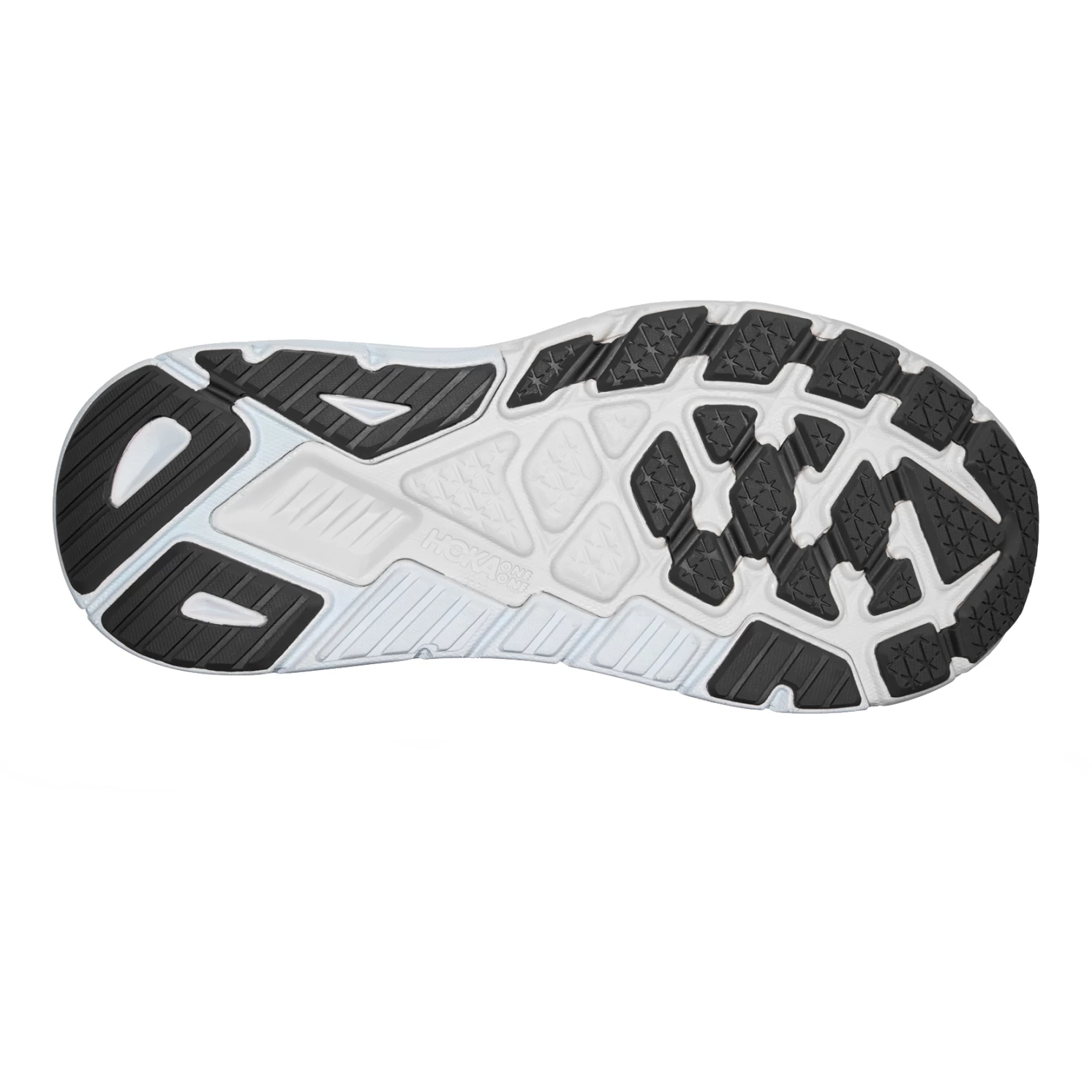 Hoka Arahi 6 Wide Women's Running Shoes - Black / White 5 Hoka Arahi 6 Wide Women's Running Shoes - Black / White - Image 5
