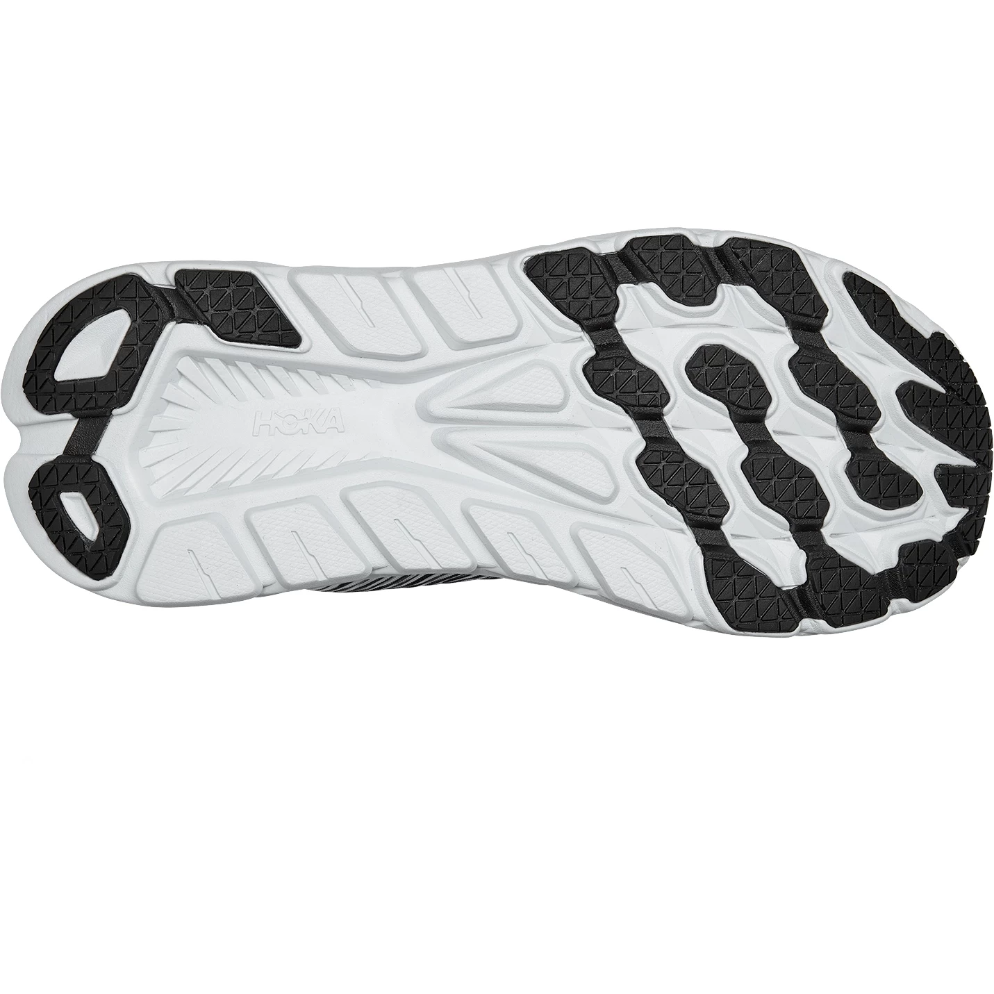 Hoka Rincon 3 Wide Running Shoes - Black / White 5 Hoka Rincon 3 Wide Running Shoes - Black / White - Image 5
