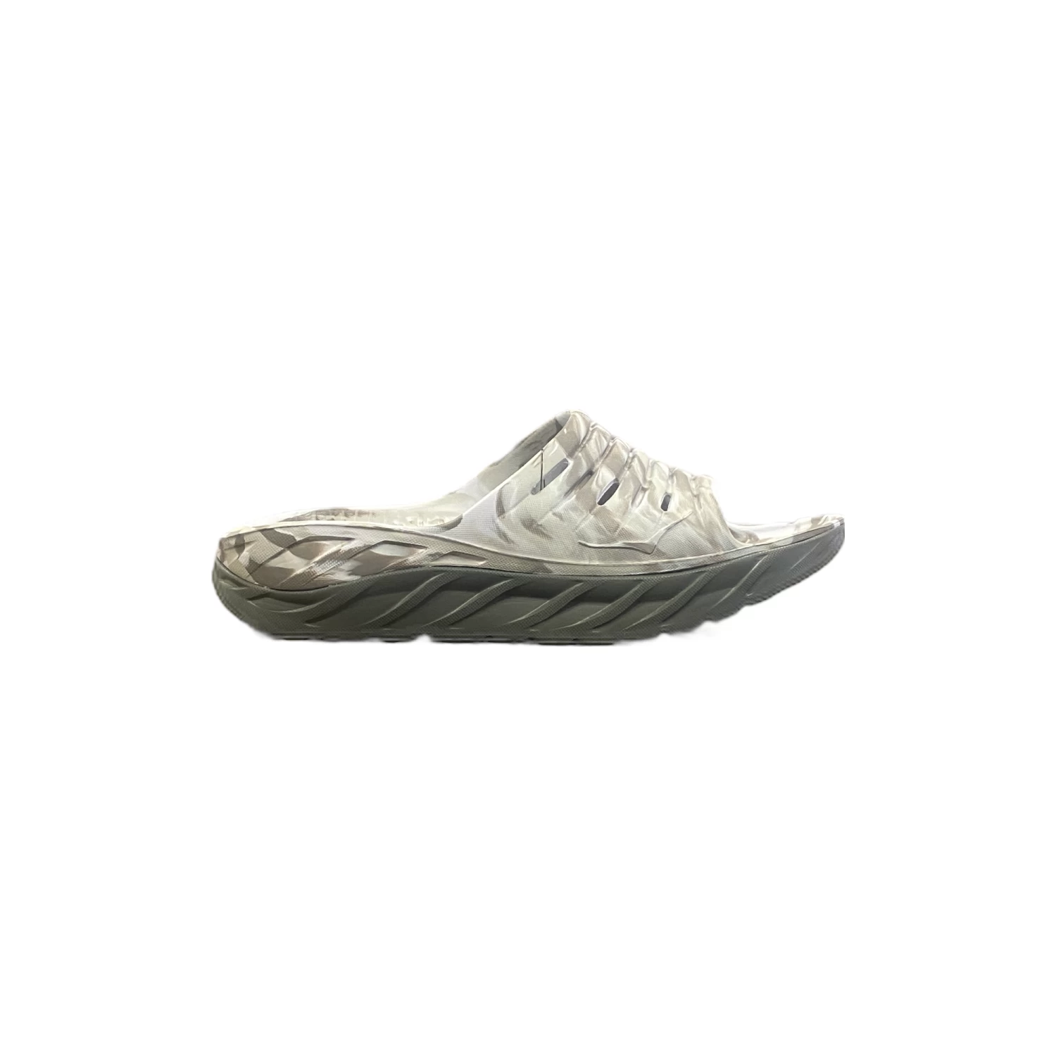 Hoka Unisex Ora Recovery Slide Swirl (LRSH - Lunar Rock/Sharkskin) 1 Hoka Unisex Ora Recovery Slide Swirl (LRSH - Lunar Rock/Sharkskin)