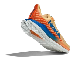 Hoka Men's Mach 5 (IVOR - Impala/Vibrant Orange) -Hoka Shoes Outlet Store prrvizasflshkdkjggop